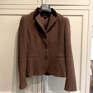 Ralph Lauren Brown Riding-style Jacket Vintage Black Label